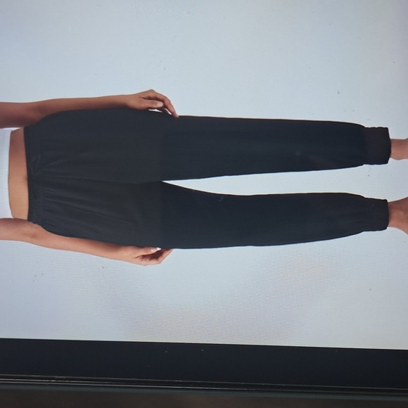 LARGE.    HALARA MIDRISE CORDUROY DRAWSTRING JOGGER - Picture 2 of 9